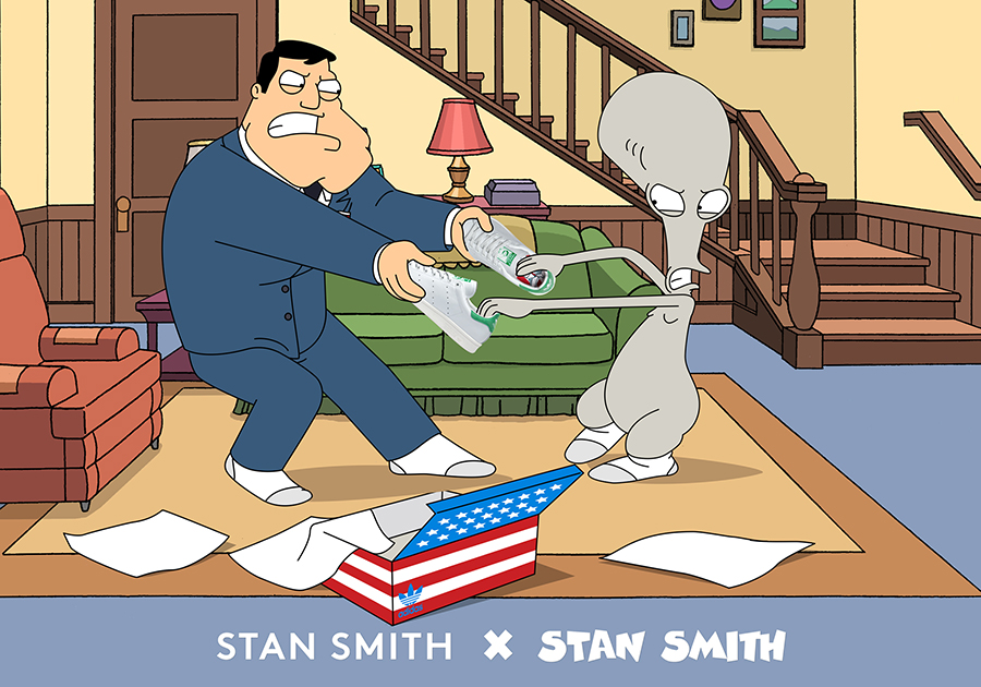 adidas originals stan smith american dad